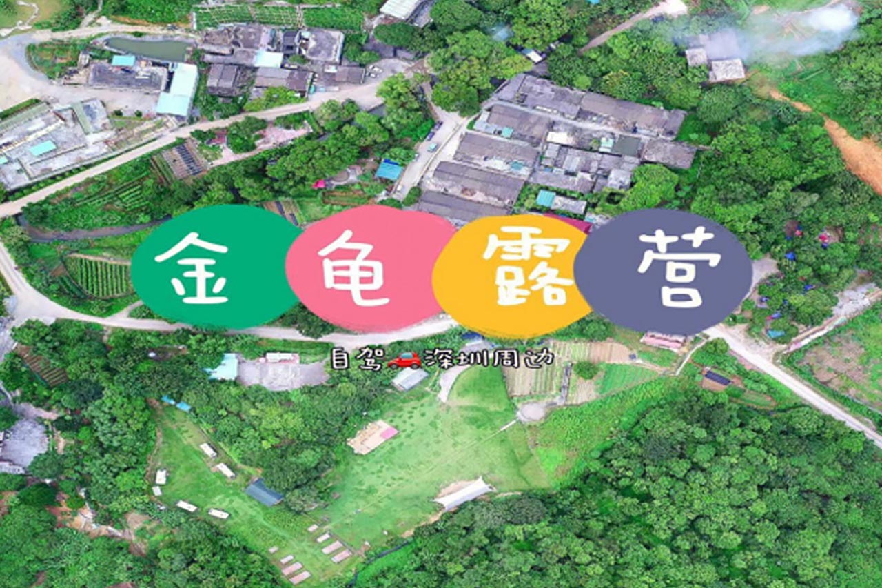 金龟露营小镇：这个周末来坪山团建活动